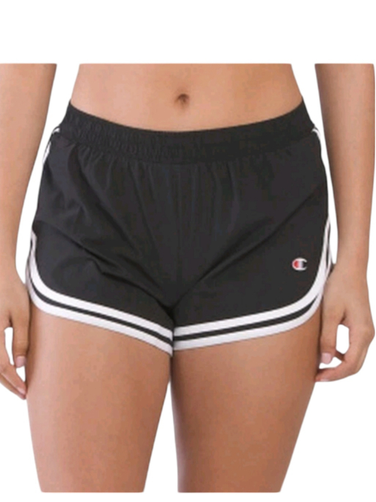 Champion Pants - Champion Black Athletic Shorts Medium